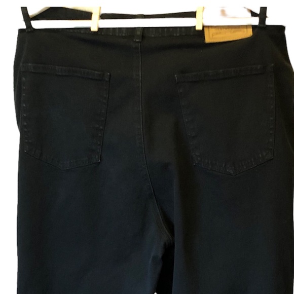 VARIATIONS Y2K high waisted Black Women’s XL Jeans Cutout Leg Detail Rhin… - Picture 12 of 13